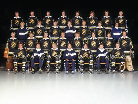 Spelare och personal i AIK