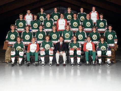 Spelare och personal i Frölunda