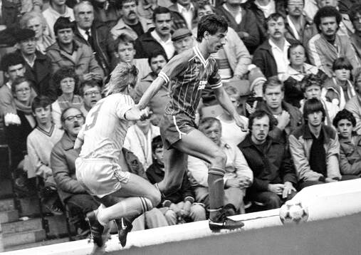 Liverpool - Nottingham Forest: Ian Rush of Liverpool