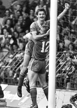 Liverpool - Nottingham Forest: Ian Rush of Liverpool