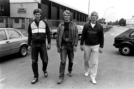 Jan Ingman, Thomas Rundqvist och Kjell Dahlin