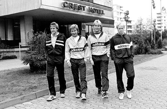 Torbjörn Persson, Anders Olsson, Thomas Sunesson och Lars