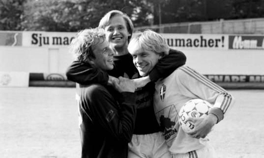 Tommy Holmgren, Dan Corneliusson och Thomas Sunesson,