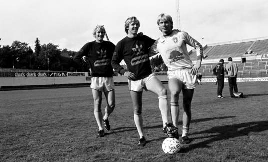 Tommy Holmberg, Dan Corneliusson och Thomas Sunesson,