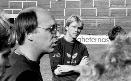 Lars Laban Arnesson, förbundskapten, Sverige och Thomas