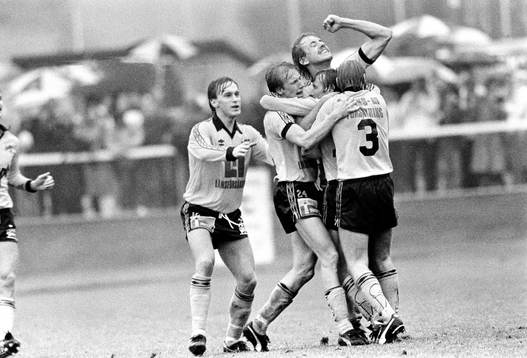 Jörgen Nylander, Alf Andersson, Hans Larsson och Rolf-Inge