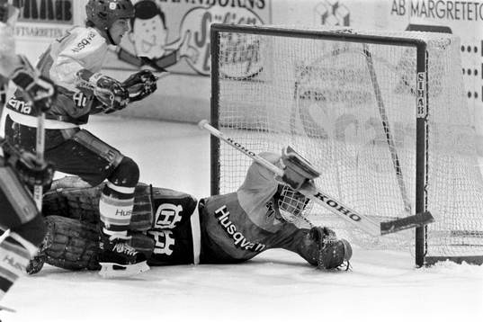 Benny Westblom, målvakt i HV71