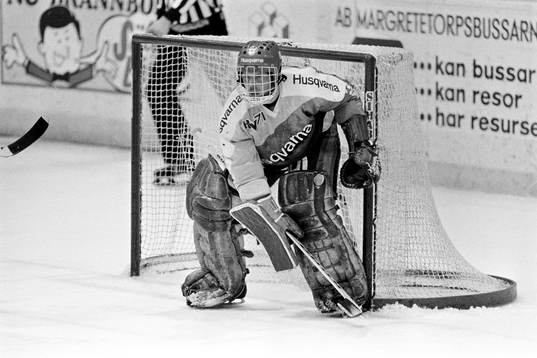 Benny Westblom, målvakt i HV71