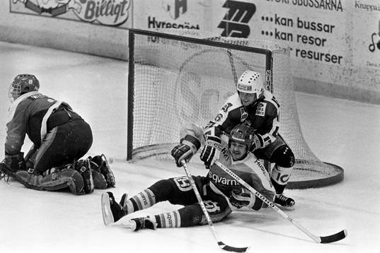Spelare vid Benny Westblom, målvakt i HV71