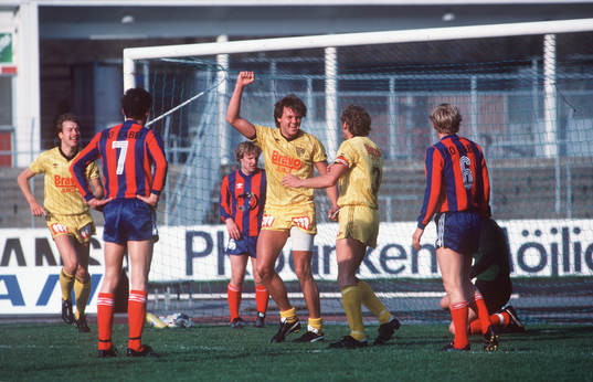 Peter Svensson, IFK Malmö jubel
