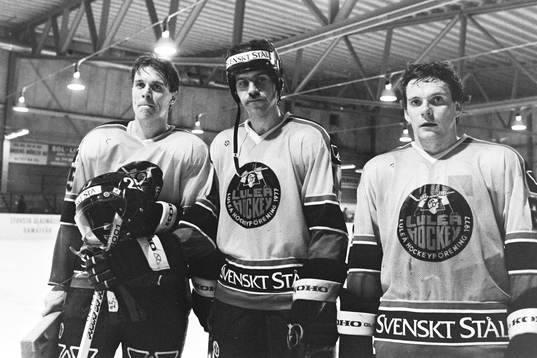Lars-Göran Niemi, Veli-Matti Ruisma och Roger Mikko, Luleå