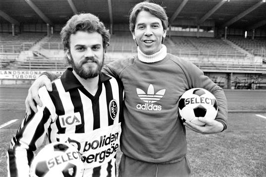 Ole Jensen och Claes Cronqvist, tränare