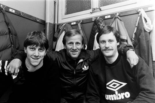 Kjell Jonevret, Rolf Zetterlund, tränare och Thomas