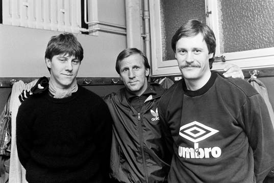 Kjell Jonevret, Rolf Zetterlund, tränare och Thomas