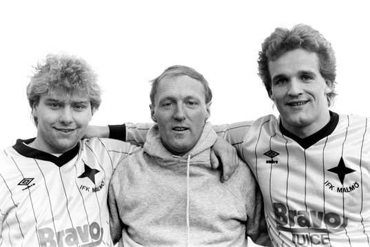 Richard Andersson Roland Sandberg, tränare och Erkki