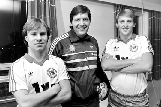 Hans Holmqvist, Bengt Persson, tränare och Kjell Granqvist