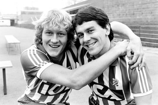 Håkan Sandberg och Steve Gardner