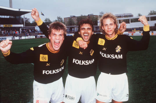 Bo Andersson, Vadim Jevtusjenko och Niclas Kindvall