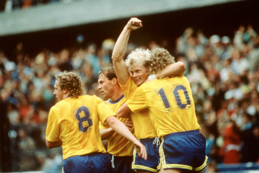 Peter Larsson, Sverige jubel