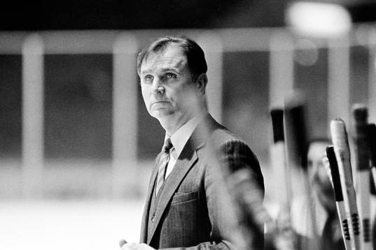 Viktor Tichonov, förbundskapten i Sovjet