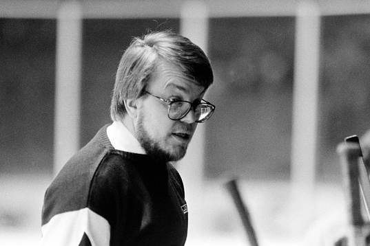 Leif Boork, förbundskapten i Sverige