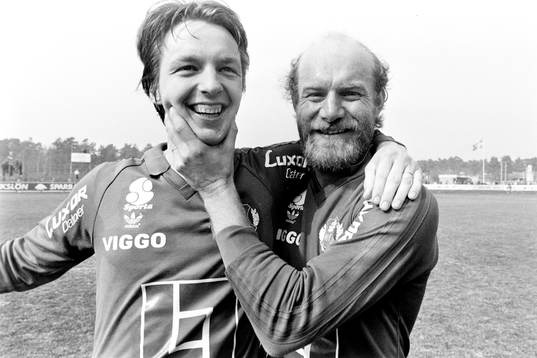 Helsingborgs målskytt Cyril Finnberg jublar