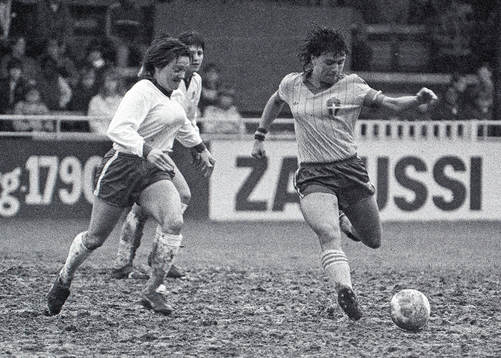 Anette Börjesson, Sverige. Football Uefa Womens European