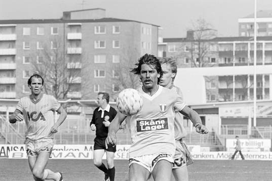 Mikael Rönnberg, Malmö med bollen
