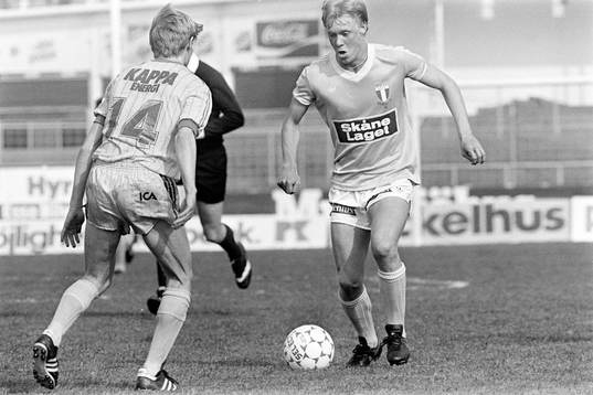 Lars Larsson, Malmö med bollen