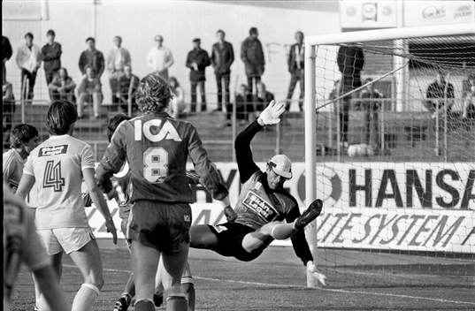 Jan Möller, målvakt i MFF