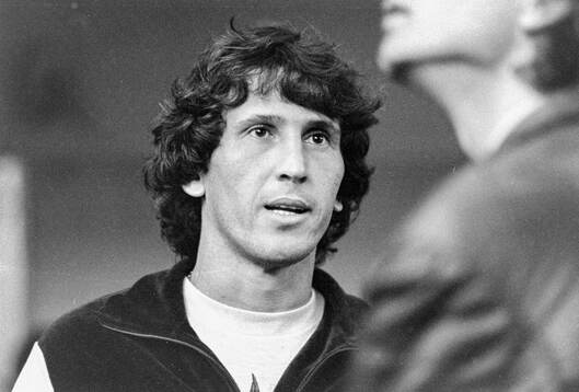 Zico at Udinese training session