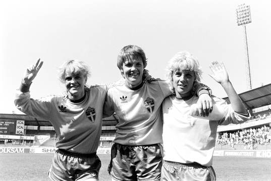 Karin Åhman Svensson, Pia Sundhage och Anna Svenjeby,