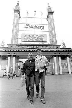 Mats Gren utanför Liseberg