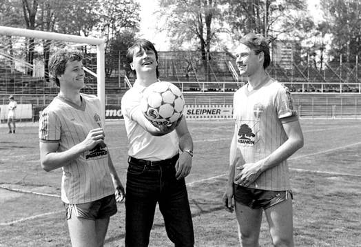 Glenn Hysén, Ralf Edström och Sven Dahlqvist