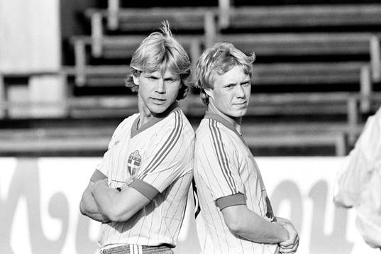 Thomas Sunesson och Lasse Larsson