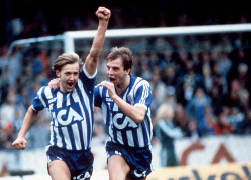 Fotboll, SM, final, Dan Corneliusson, Göteborg, jubel