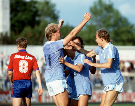 Fotboll, Malmö FF, Jubel, Mats Magnusson