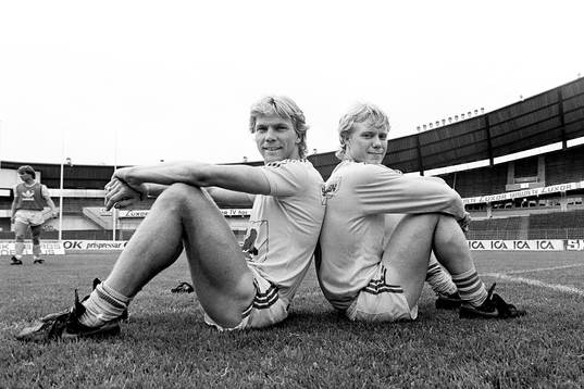 Thomas Sunesson och Lasse Larsson