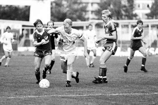 Lasse Larsson, Malmö med bollen