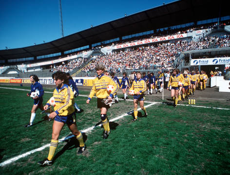 Fotboll, Sverige, EM, dam