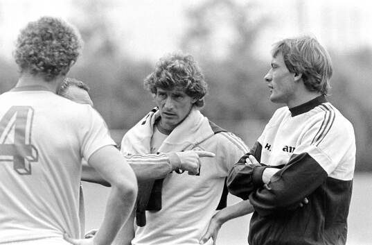 Domenico Volpati and Preben Elkjaer