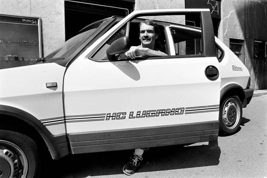 Mats Waltin med sin Fiat Ritmo