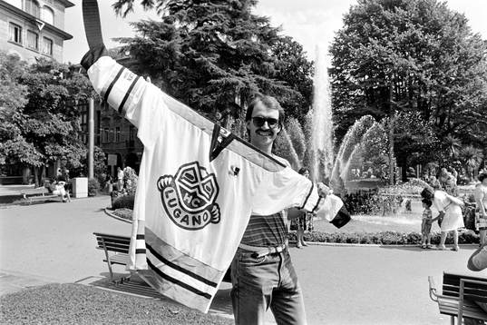 Mats Waltin med tröjan