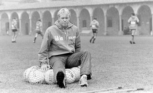 Lars Larsson of Atalanta
