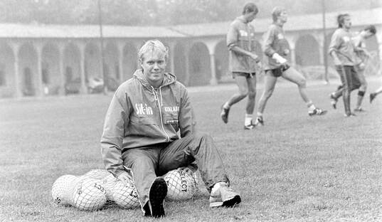 Lars Larsson of Atalanta