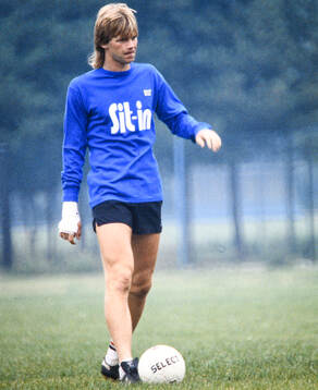 Glenn Strömberg of Atalanta at training
