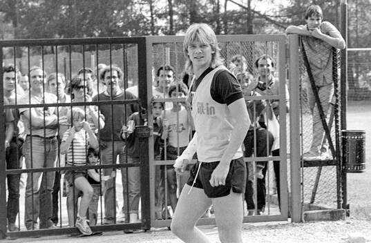 Glenn Strömberg of Atalanta at training