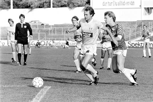 Magnus Andersson, Malmö med bollen