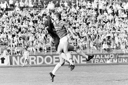 Jan Möller, målvakt i Malmö