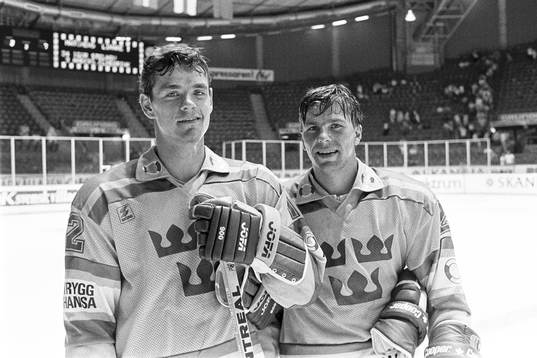 Håkan Loob och Mats Näslund, Sverige